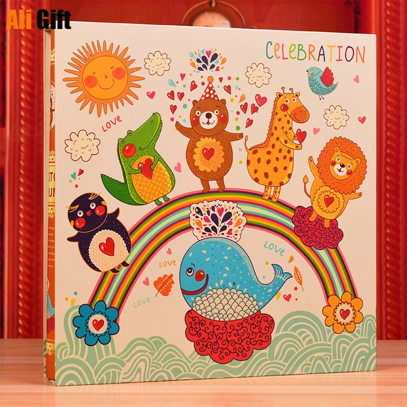 Творческий Простой фотоальбом бумажные поделки Детские брачные альбомы ручной