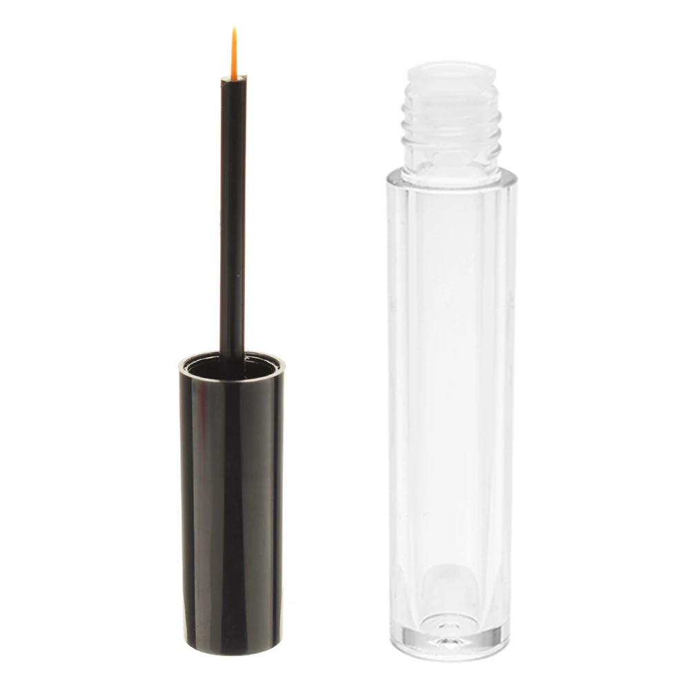 2ml 4ml Mini Cosmetic Empty Eyelashes Tube Eyeliner Vials Bottle Makeup Organzier Container With Brush Plugs Make Up Tube images - 6