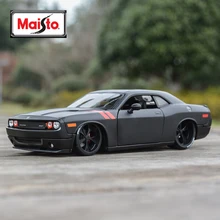 Maisto 1:24 2008 Dodge Challenger Sports Car Static Die Cast Vehicles Collectible Model Car Toys