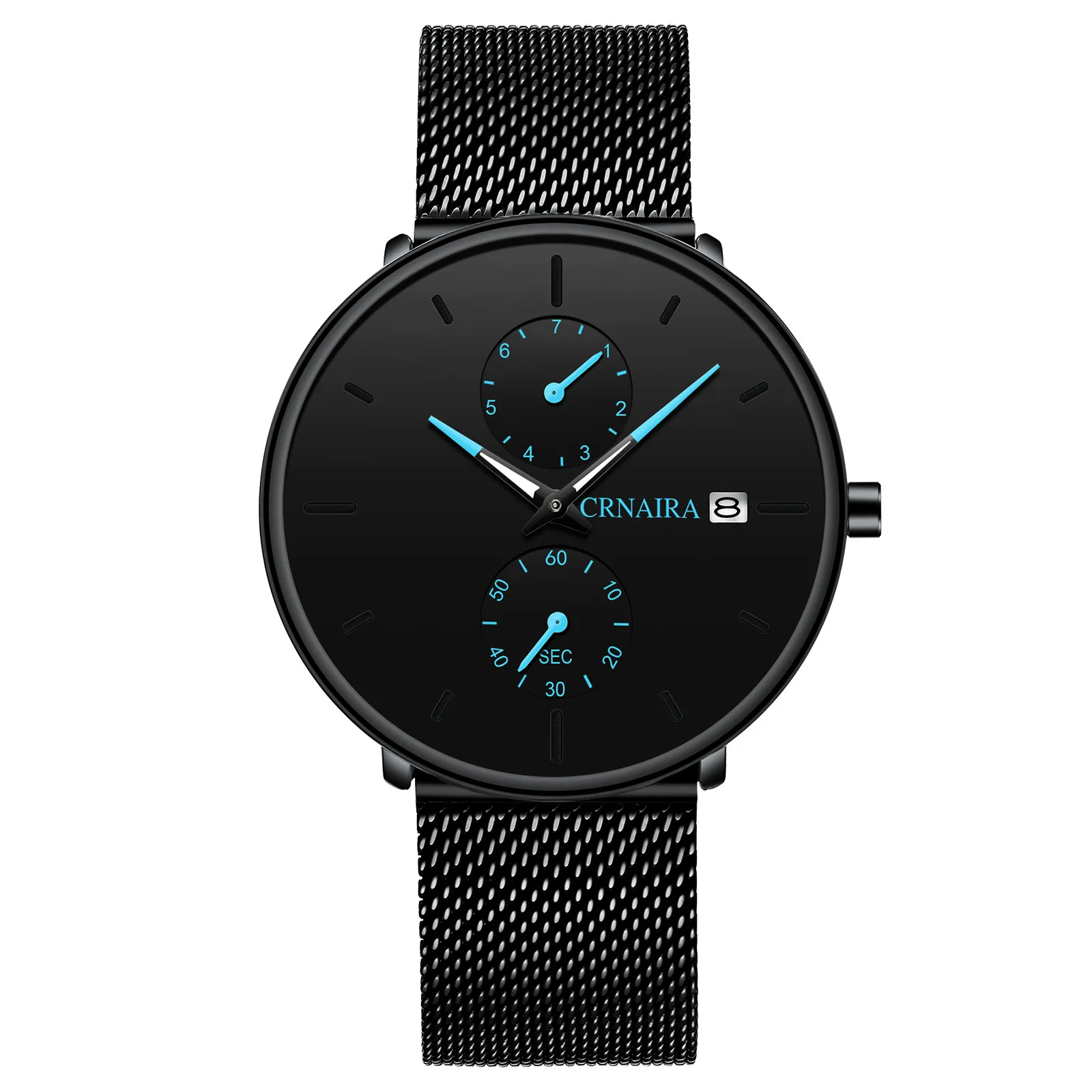 

Multi Function Men's Watch Men's Popular 2020 New Genuine Fashion Watch Source Manufacturer Crnaira Quartz Automatic