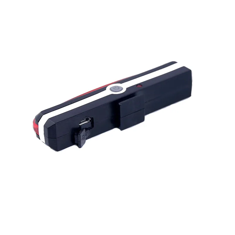 USB Перезаряжаемый велосипедный светильник, светильник безопасности для горного велосипеда, оборудование для ночной езды Предупреждение ющий светильник, задний светильник