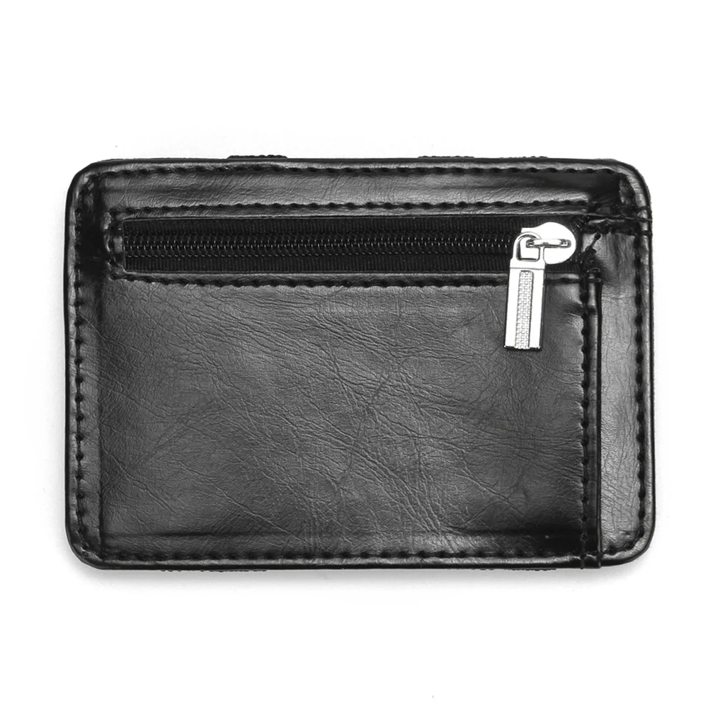 Кошелек CUIKCA Magic с резьбой унисекс волшебный кошелек на молнии для визиток