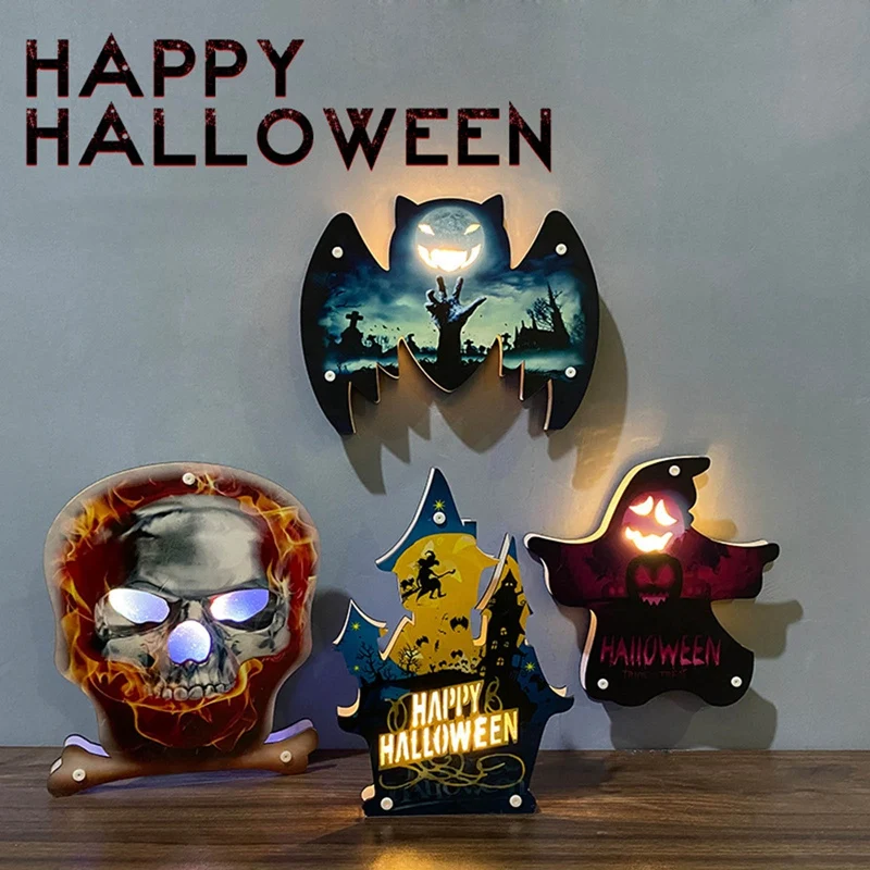

Halloween Style Decoration Atmosphere Night Light Pumpkin Lantern Holiday Decoration Ornaments Pendant