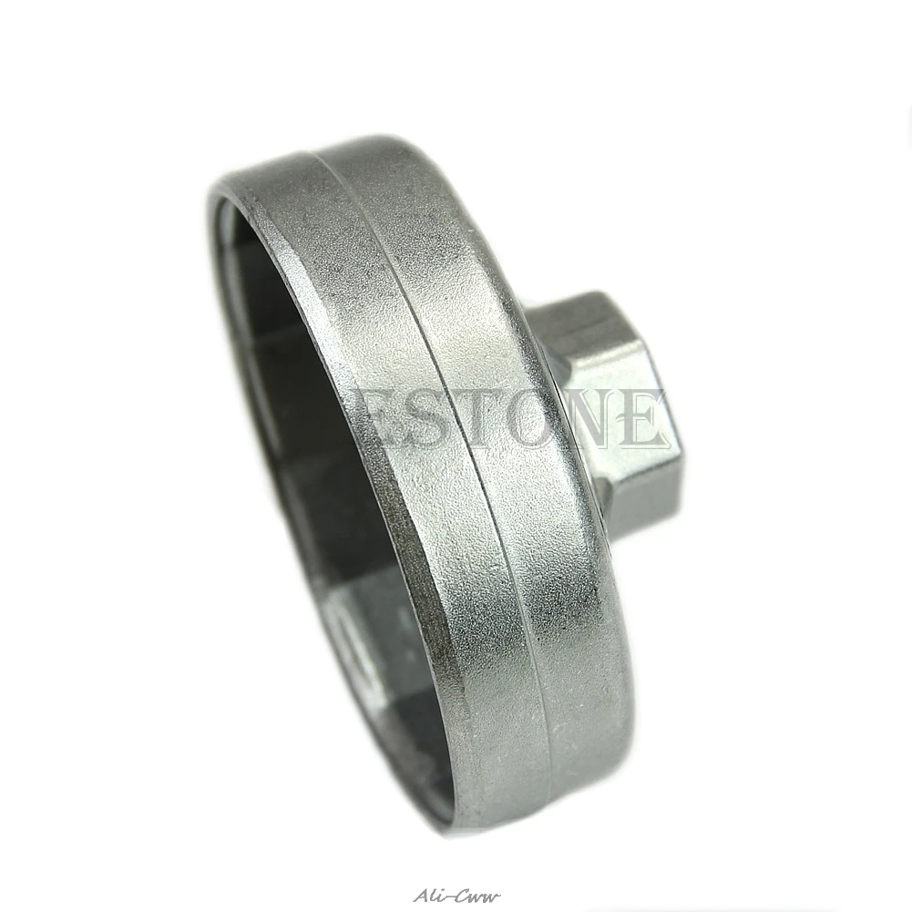 

74mm 14 Flute Aluminum Oil Filter Wrench Socket Remover Tool