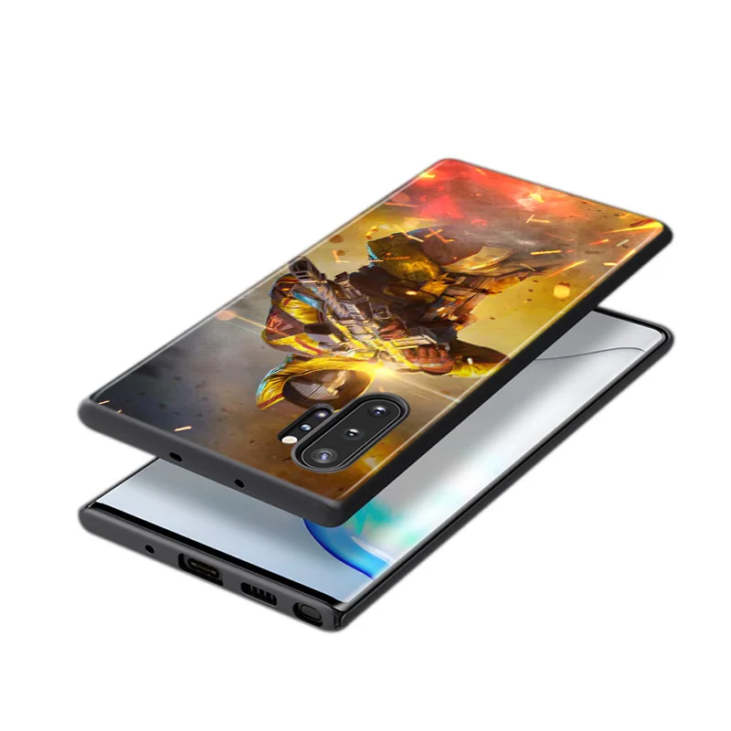 

Games Breaking Zone For Samsung Galaxy Note 20 10 9 8 S21 S10 S10E S9 S8 S7 Ultra Lite Plus Pro Black Soft 5G Phone Case