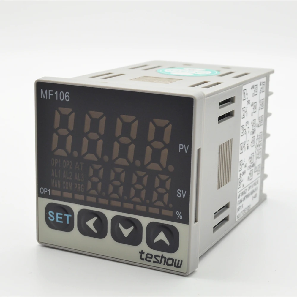 48x48 мм teshow MF106/ZM106 термостат TC/RTD K E J PT100 входной светодиодный ПИД-регулятор