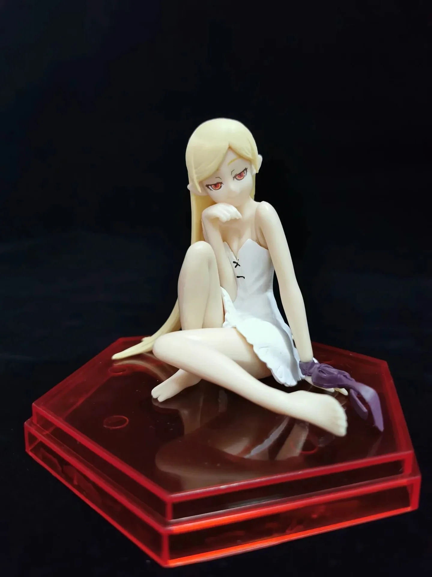 Фигурка аниме Monogatari Bakemonogatari Oshino Shinobu игрушечная фигурка из ПВХ кукла девочка