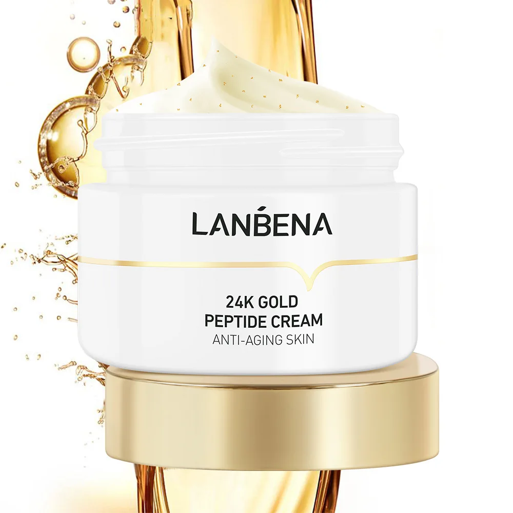 

LANBENA Peptide Anti Wrinkle Facial Cream Anti Aging Skin Whitening Lifting Firming Acne Treatment Hyaluronic Acid Snail Cream