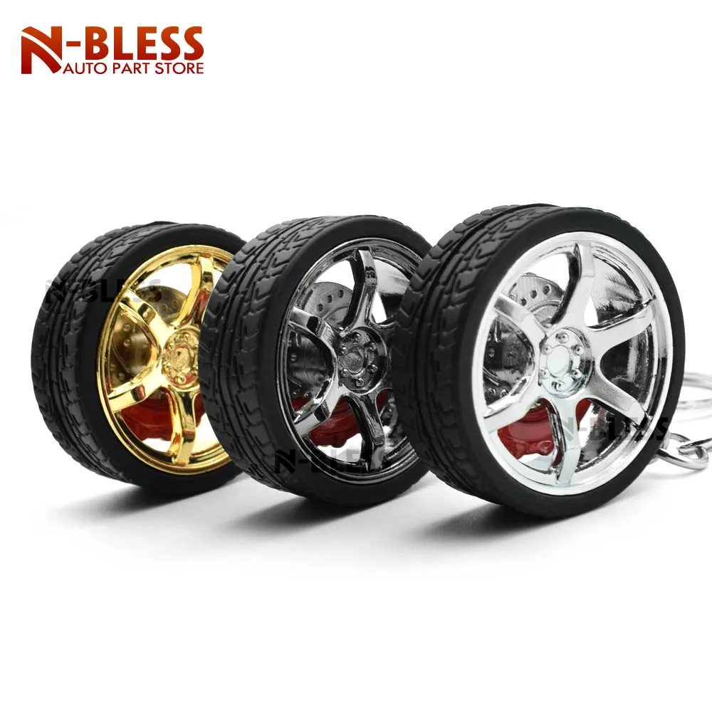 Роскошный автомобильный турбо хаб 3 цвета брелок для ключей ET37 обод колеса