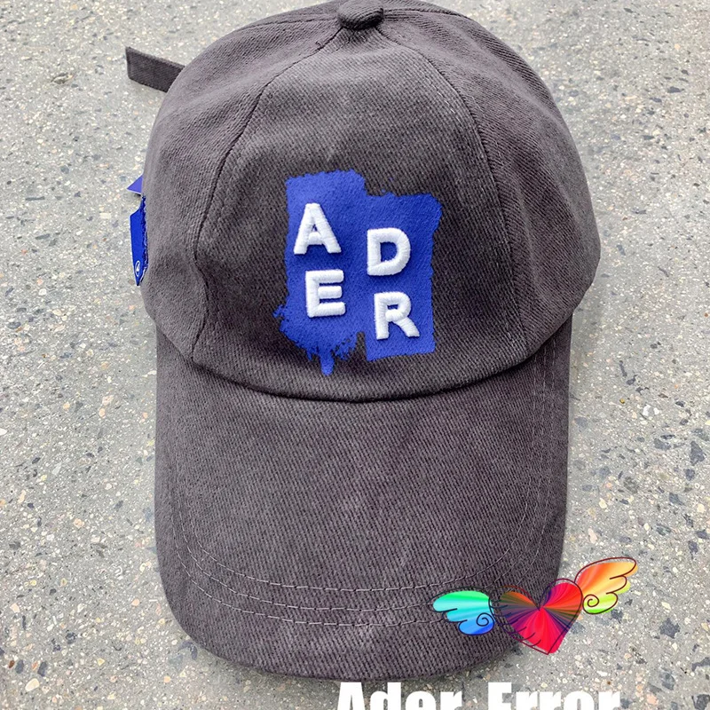 

Бейсболки с вышивкой и логотипом ADER ERROR, мужские и женские кепки с вышивкой 3D, белого цвета, аксессуары 1:1, 2021