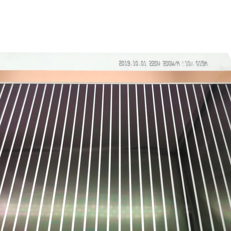 MINCO HEAT 400 Вт/м2 высокотемпературная нагревательная пленка из углеродного волокна для системы подогрева полов, Размер опционально