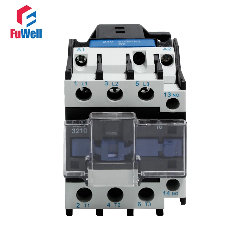 CJX2 3210 нет контактора переменного тока 32A 24V 36V 48V 110V 220V 380V Контактор напряжения