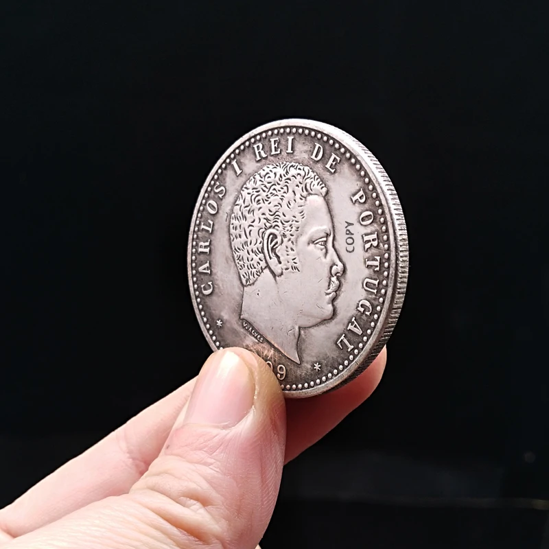 Португалия монеты 1899 коллекционные вещи древняя копия Выгравированные сувениры