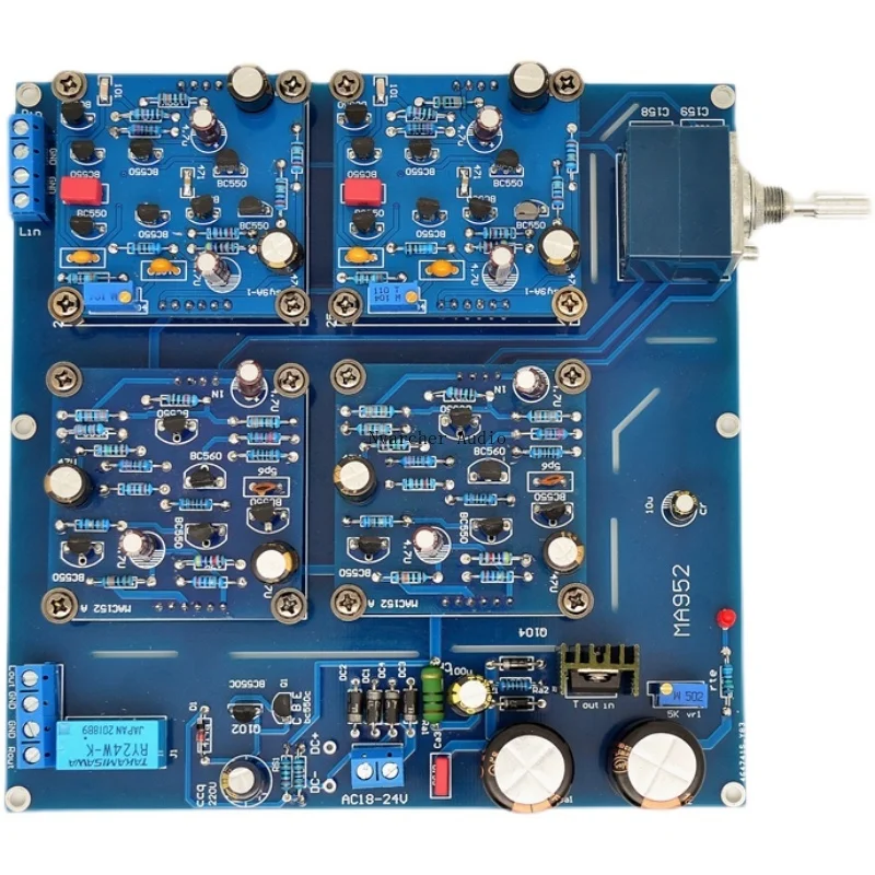 Полностью Дискретная готовая Плата усилителя Hi-Fi класса А | Электроника