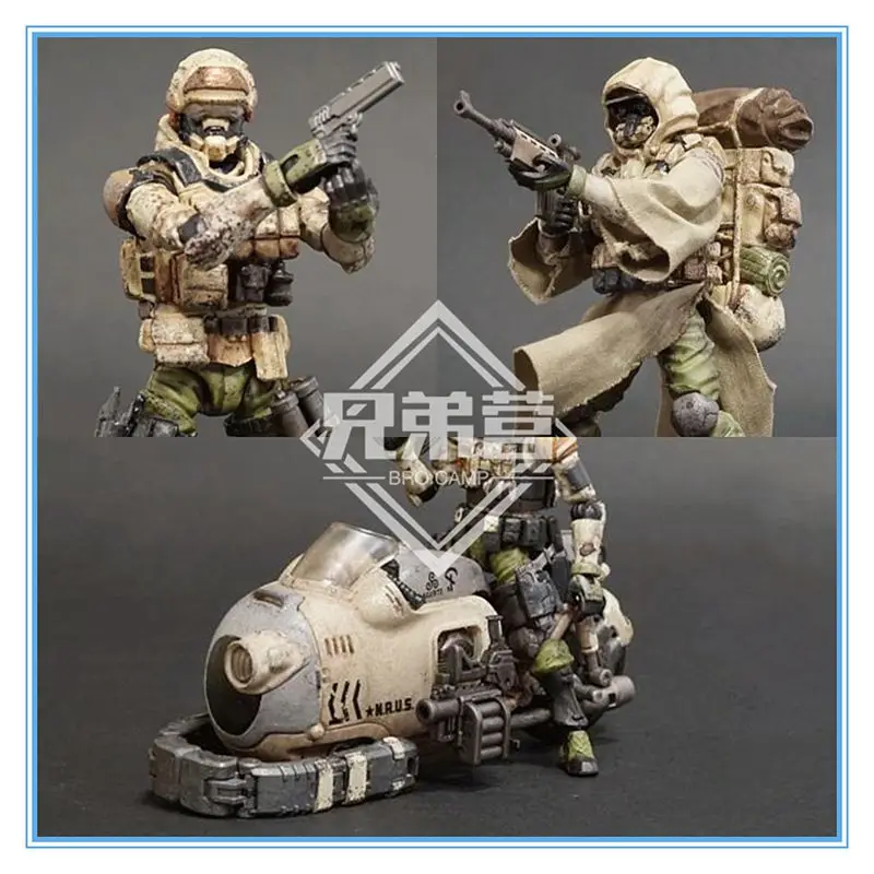 Кислота войны 3 75 дюймов FAV-A14DT Косатка A15 A16 песок Лисий команда 1:18 маневренный