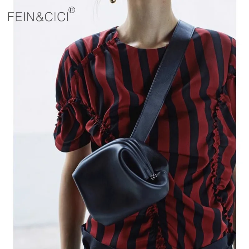 Сумка через плечо с застежкой корейская мода женская шикарная сумка мессенджер