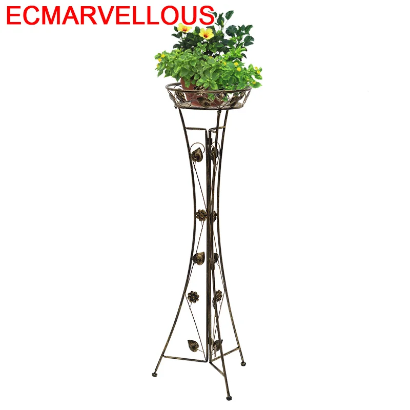 

Standaard Metal Decoration Terrasse Varanda Support Pour Plante Saksisi Dekoru Balcony Balkon Stand Flower Shelf Plant Rack