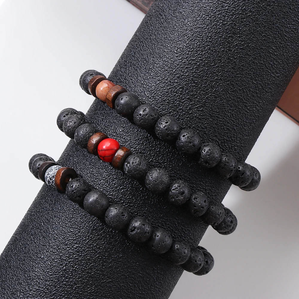 Женский браслет с бусинами Будды мала черный драконом ювелирные изделия ручной