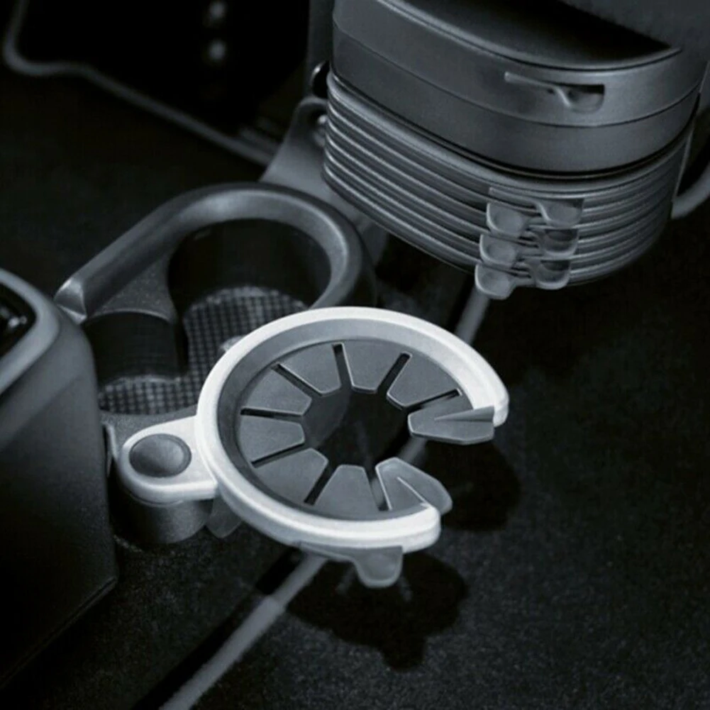 Купить Автомобильный держатель для подстаканника, 2 слота + 1 поворотный лоток, органайзер для сиденья для Smart Fortwo, аксессуары для хранения в салоне ...