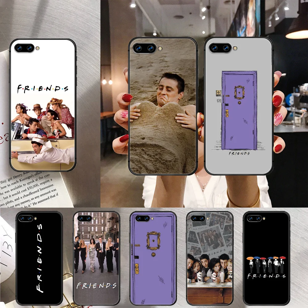 

Amigos tv Friends Phone Case Cover For Huawei Honor Nova 5T 7I 8A 8X 8 9X 9 10 10I 20 30 Pro Lite Black 3D Fashion Pretty