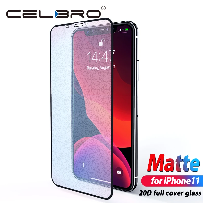 Матовое закаленное стекло для Iphone 11 Pro Max стекло экрана протектор для Iphone11 Xi защитное экранное стекло плёнка полностью покрывающая