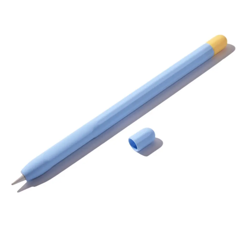 

Чехол с защитой от потери для Apple Pencil 1/2, мягкий силиконовый чехол для планшета iPad, защитный чехол для стилуса, силиконовый карандаш