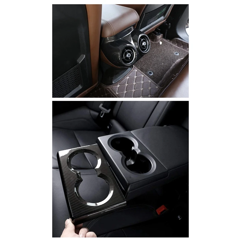 Автомобильный задний выхлопной вентиляционный декоративная рамка с заднего