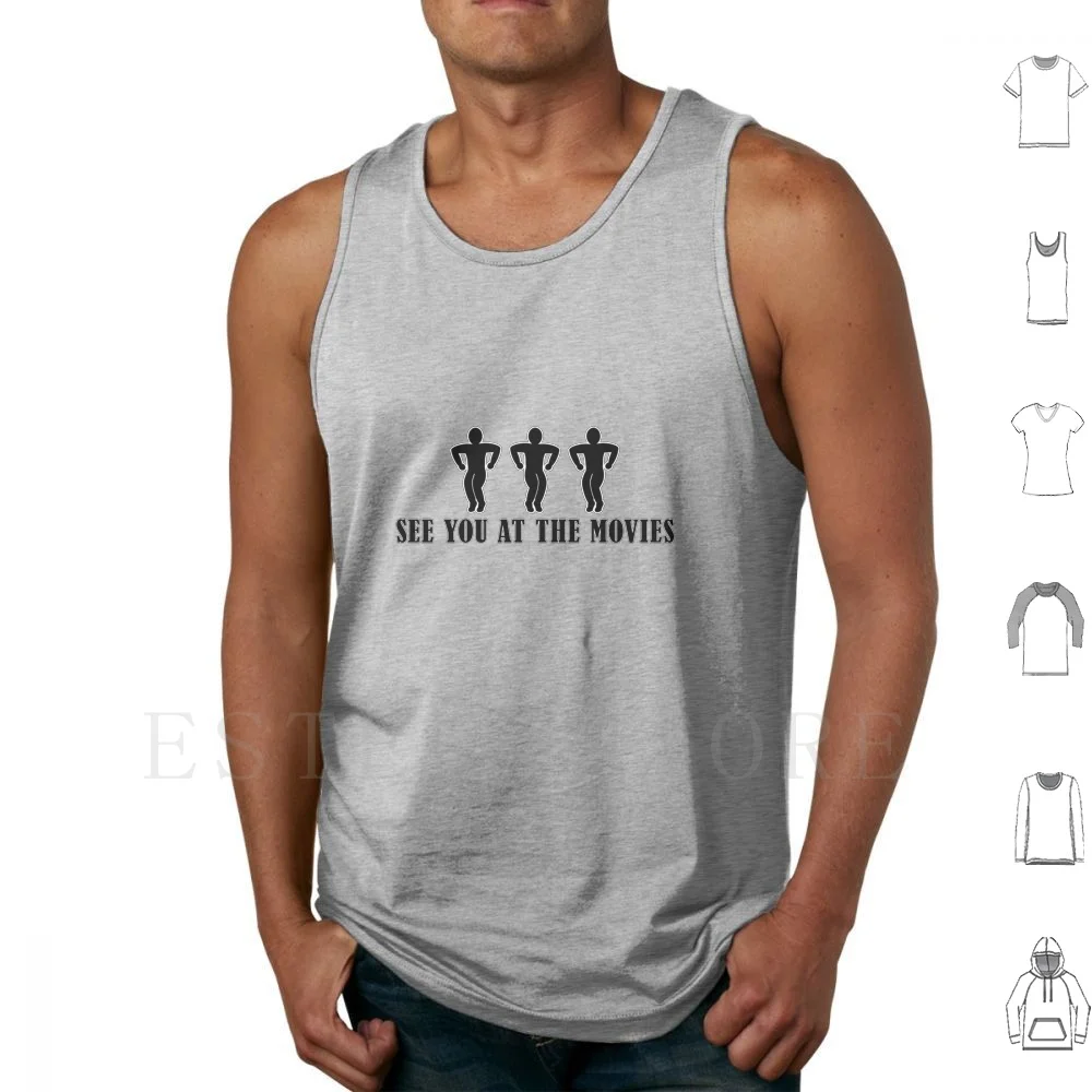 

Movies Tank Tops Vest Sleeveless Movies Dance