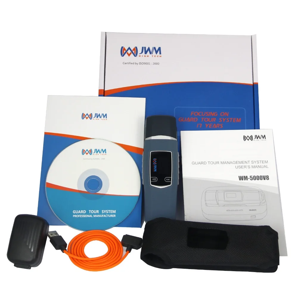 Guard Tour System Long Range Patrol Reader Security Equipment for Patrols IP67 Distinguish Tag 2.4 GHz RFID | Безопасность и