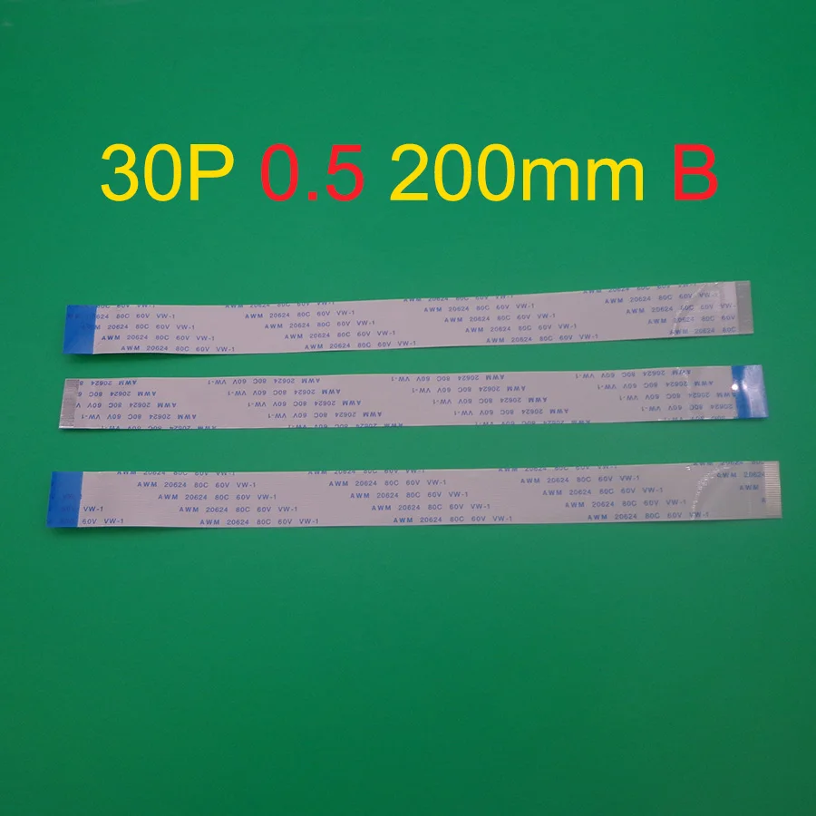 20 шт. Новый 30pin FFC FPC плоский гибкий кабель 0 5 мм шаг 30 pin длина вперед 200 p ширина 15
