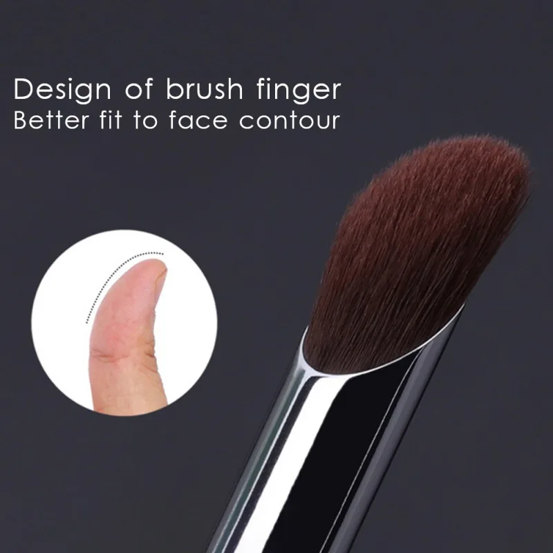 1 шт. угловая кисть для консилера кисти макияжа в форме большого пальца