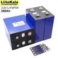 liitokala 3 2v 280ah battery pack lifepo4 lithium iron phospha 280000mah for 12v 24v 4s e scooter rv solar energy storage system
