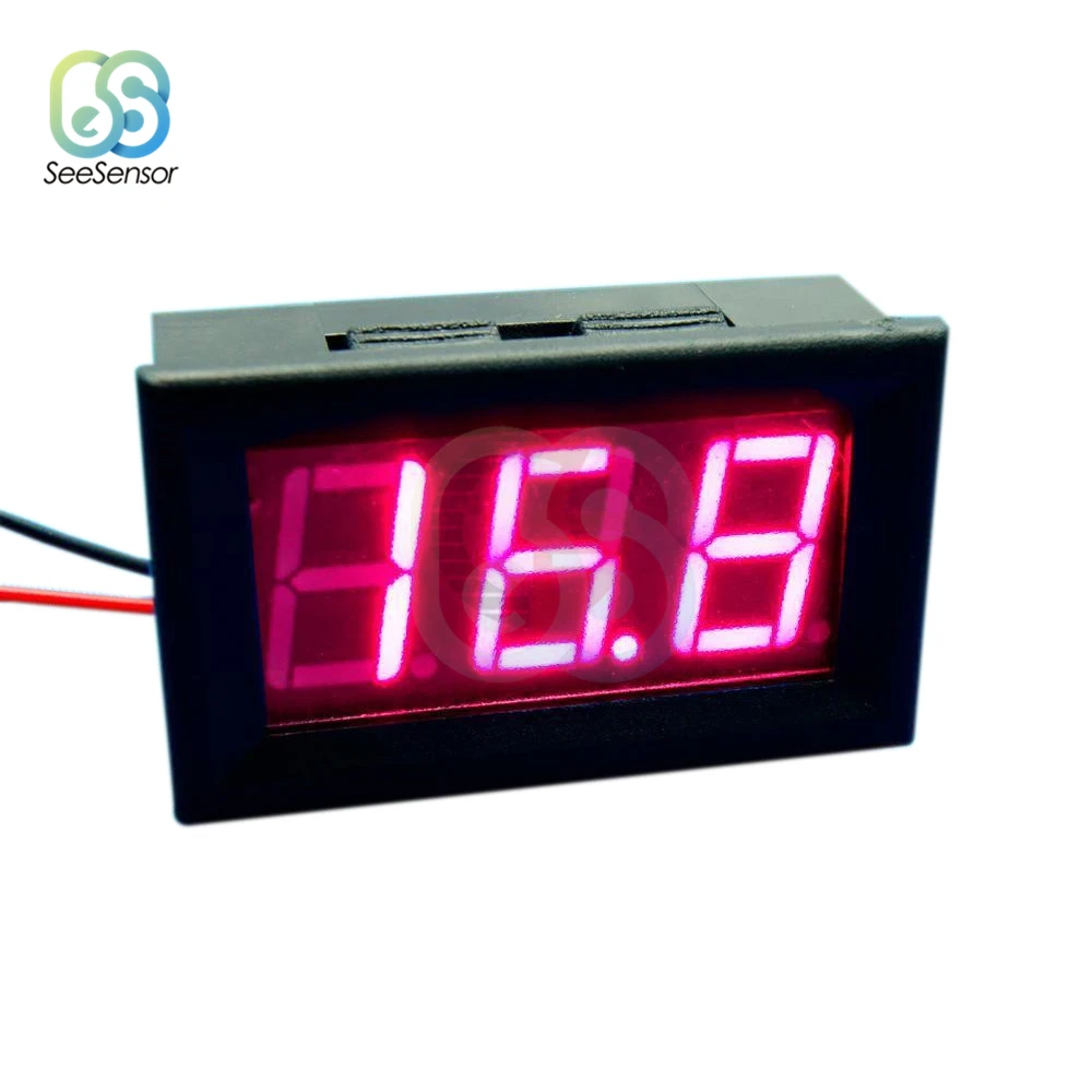 Цифровой мини-вольтметр с ЖК-дисплеем 120-0 56 в | Инструменты