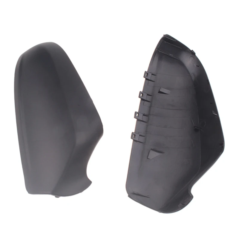 Black Rearview Mirror Housing Side Wing Cover Caps Fit For Vauxhall Opel Astra H 2004-2009 Automobile Exterior Parts | Автомобили и