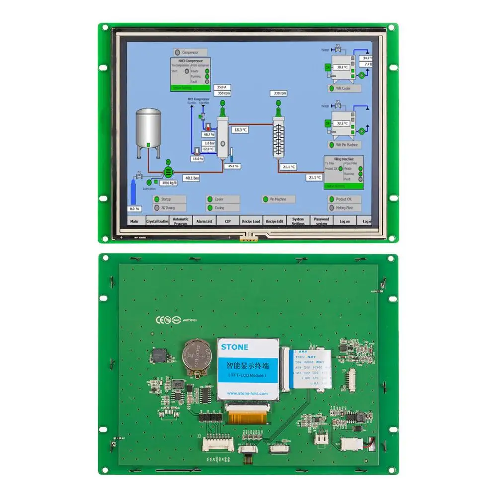 8'' Industrial TFT Uesd For Engineering Of Security