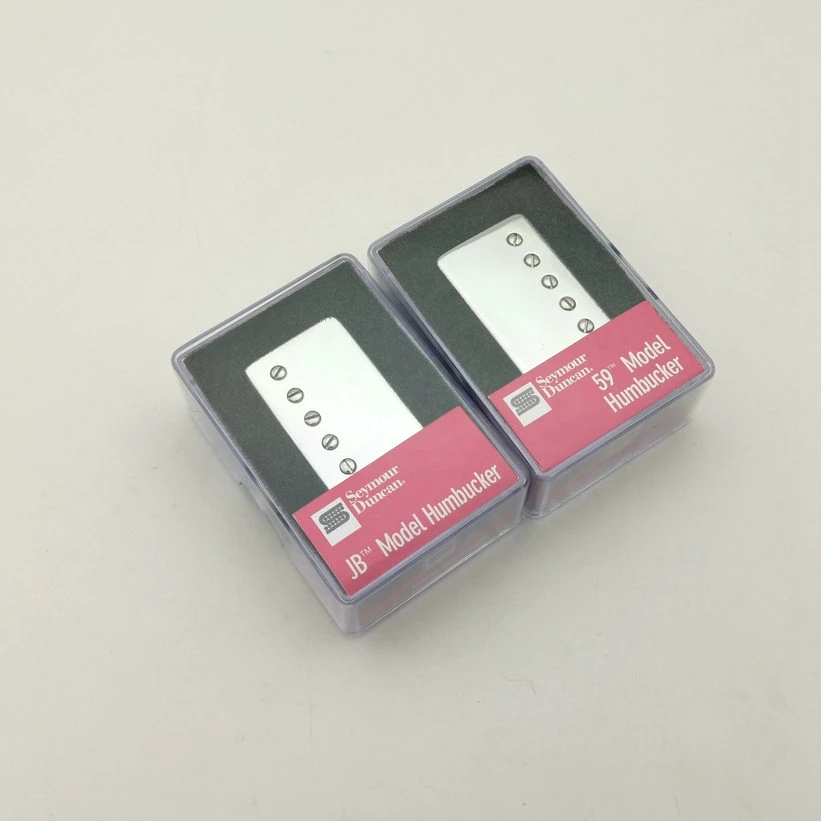 Seymour Duncan SH-1n модель '59 SH-4 JB, хамбакер Пикап хромированная крышка набор