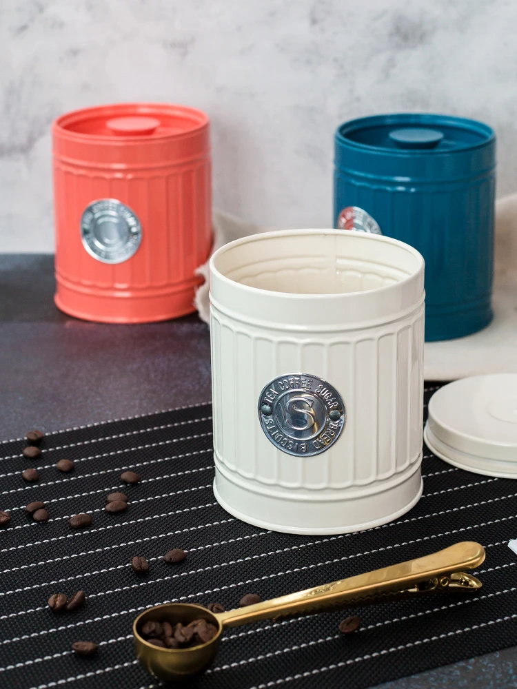 Запечатанные банки кофейные чайные коробки сахарная банка для молочного порошка