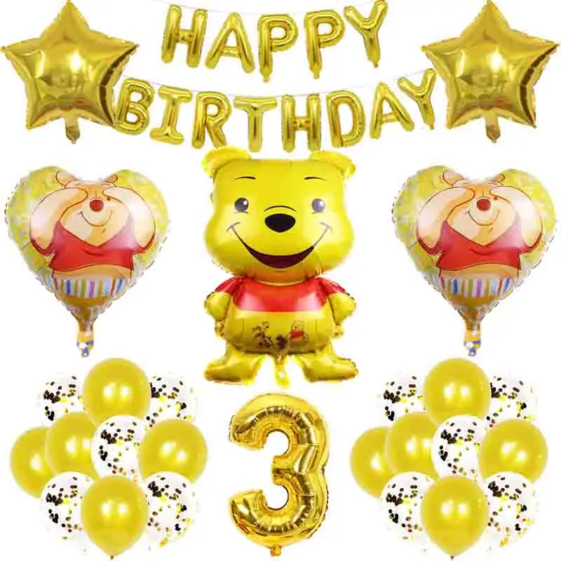 1 компл. Disney Винни-Пух тигр пленочный шар украшение для дня рождения 32 дюйма