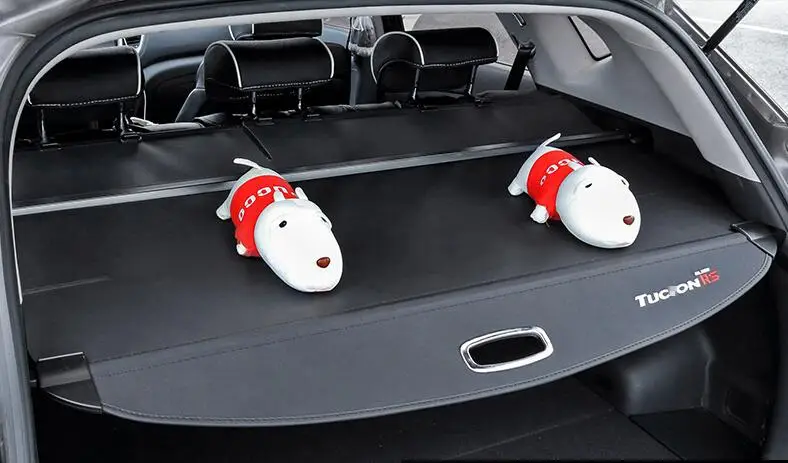 

High Qualit Car Rear Trunk Cargo Cover Security Shield Screen shade Fits For Hyundai Tucson 2015-2019(black, beige)