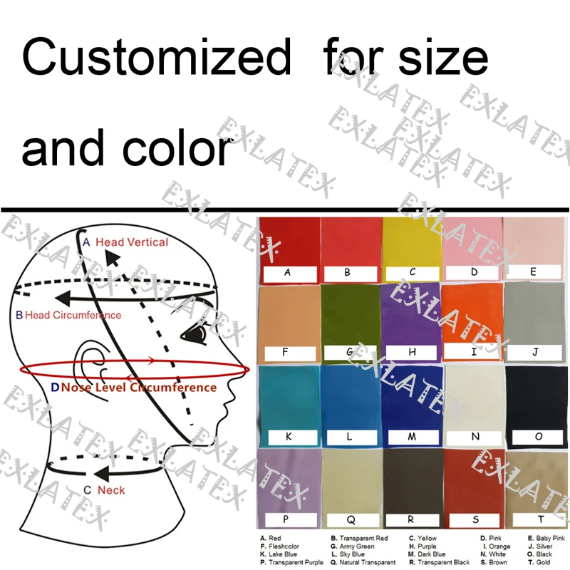 Латекс унисекс маска Дедпул sm маски перфорированные ангельские глазки с