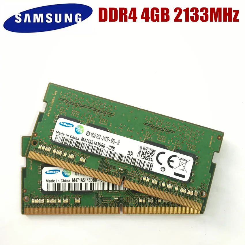 Память Samsung DDR4 для ноутбука 16 ГБ 8 4 Гб PC4 2133 МГц или 2400 2400T 2133P DIMM|Оперативная память|