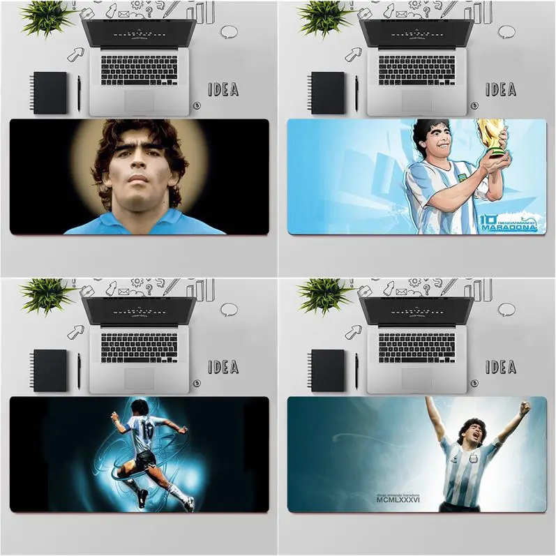

FHNBLJ Top Quality Diego Maradona Unique Desktop Pad Game Mousepad Free Shipping Large Mouse Pad Keyboards Mat