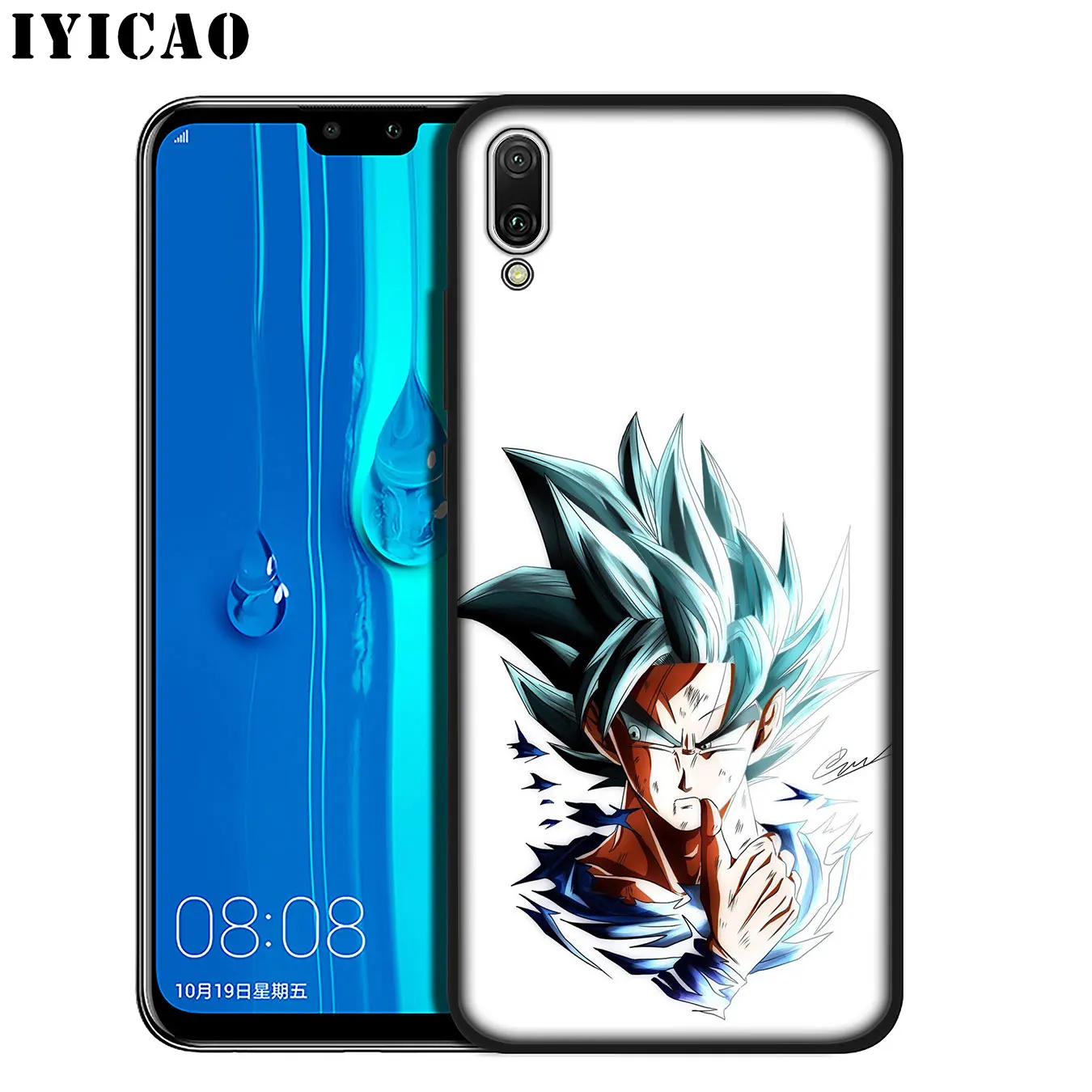 IYICAO Dragon Ball Z Аниме Гоку мультфильм мягкий силиконовый чехол для телефона Huawei Mate 30