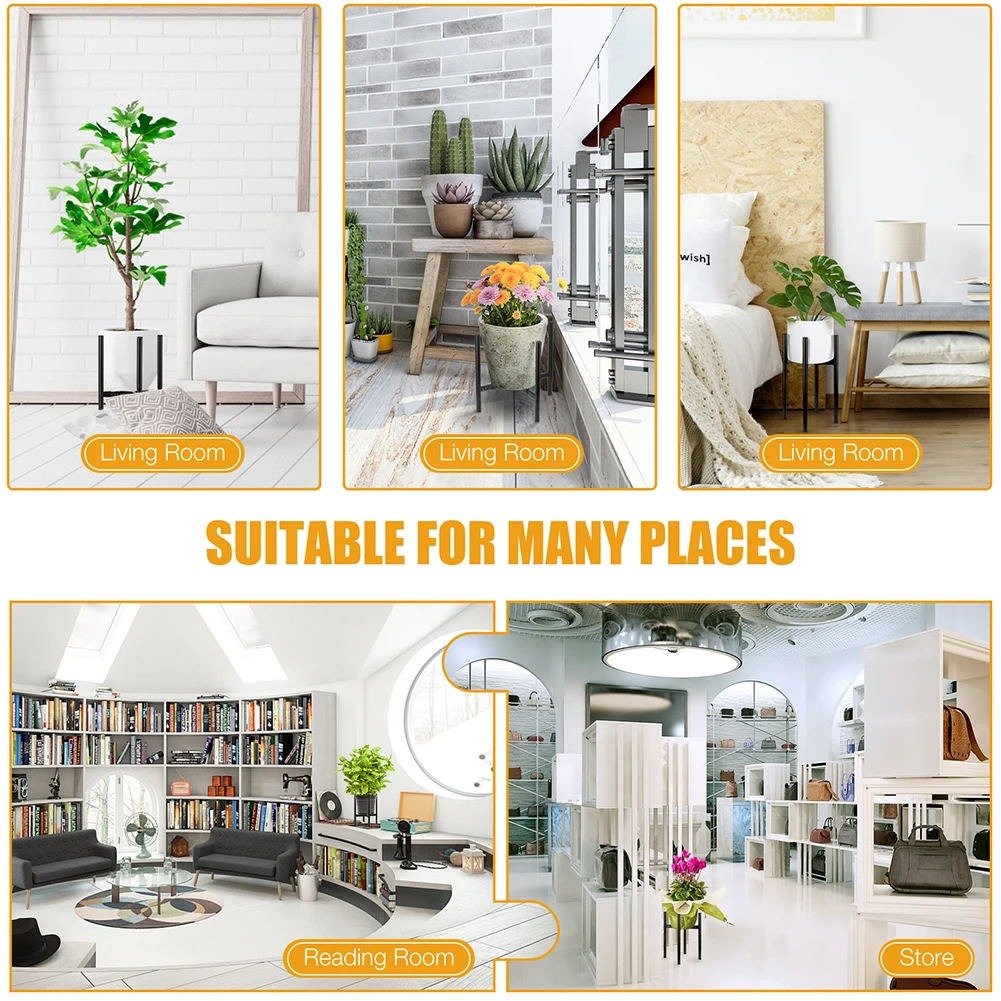 Бонсай садовый черный домашний декор подставка для цветочного горшка напольный