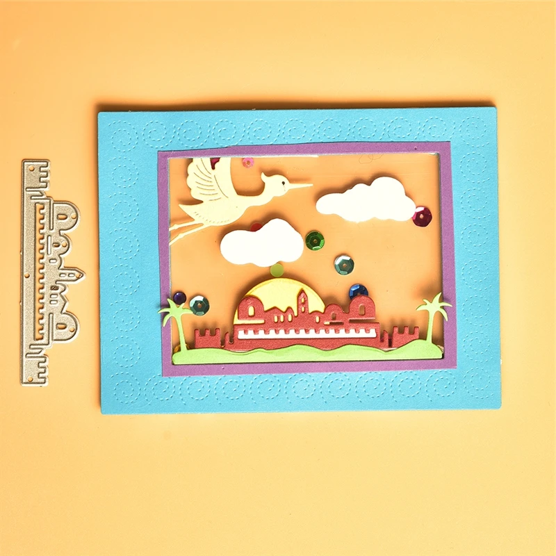 YaMinSanNiO новогодний ролик штамп для дома на дереве металлические пресс-формы