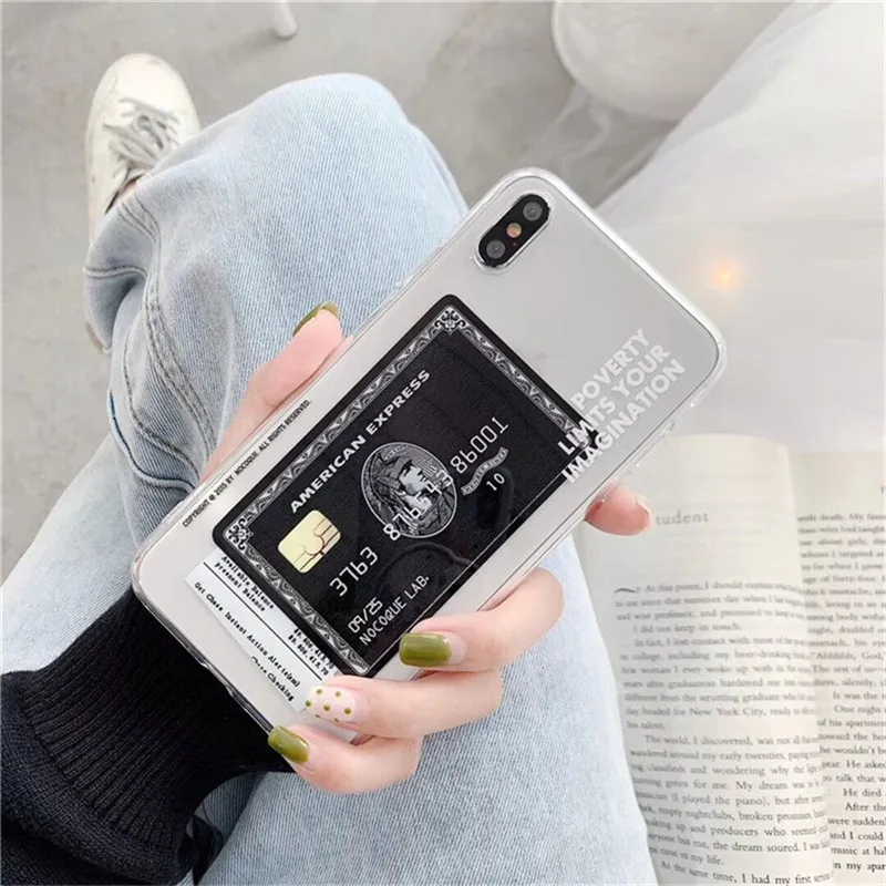 Lovebay Прозрачный чехол для телефона с забавными буквами iPhone 11 Pro X XR XS Max 5 5S SE 6 6s 7 8 Plus