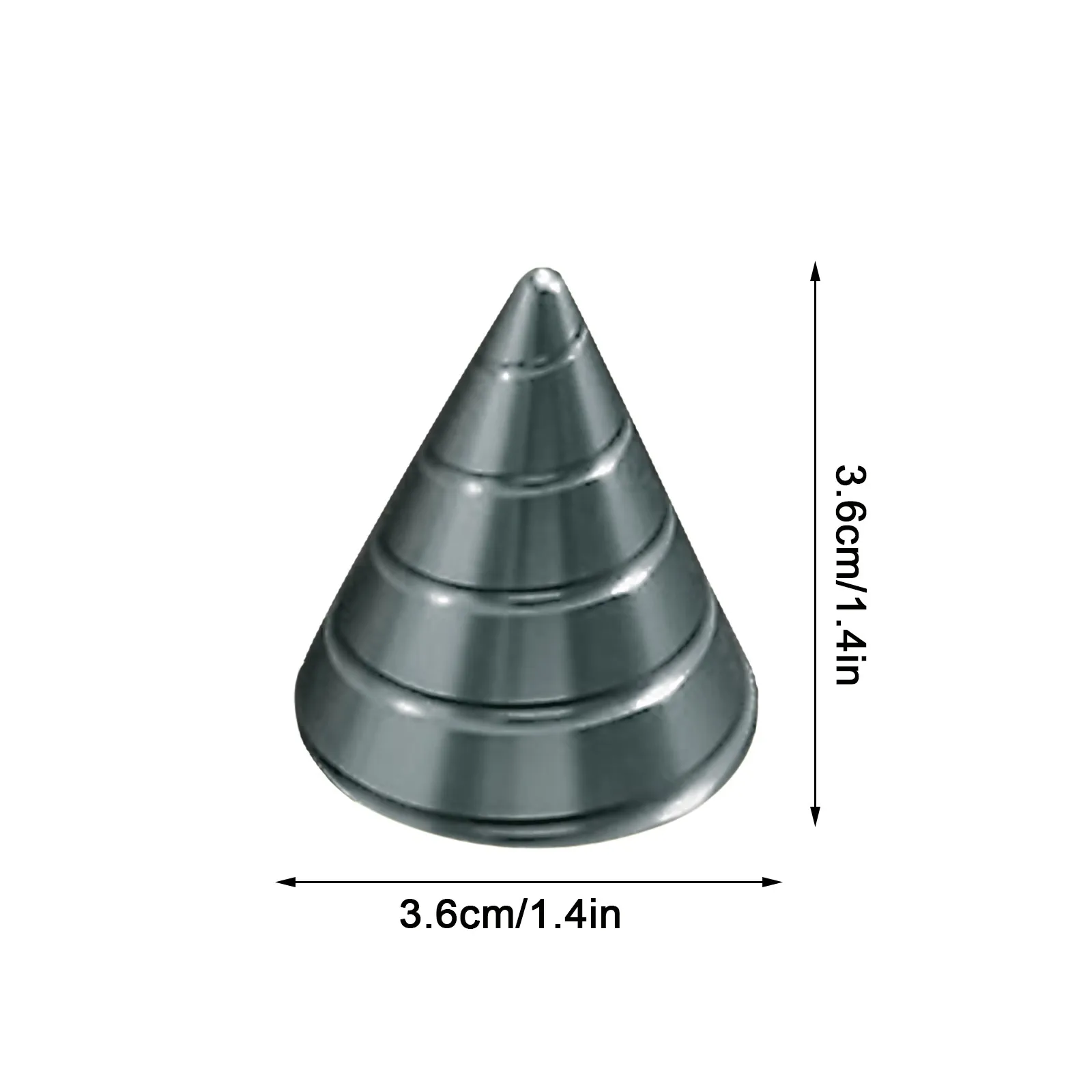 

Continuous Flow Spiral Top Precision Machined Desktop Spinning Top Toy Flowing Adult Anxiety Relief Toys Children Toys