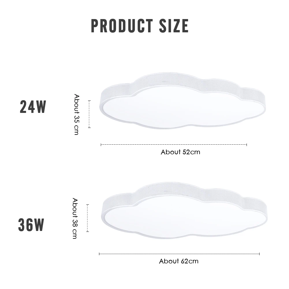 Детский светодиодный потолочный светильник лампа монтируемая на поверхность