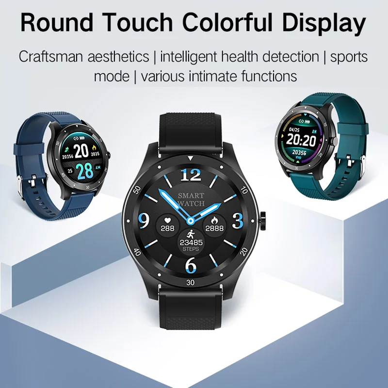 Смарт часы SENBONO S6 GT Мужские IP67 Bluetooth пульсометр тонометр|Смарт-часы| |