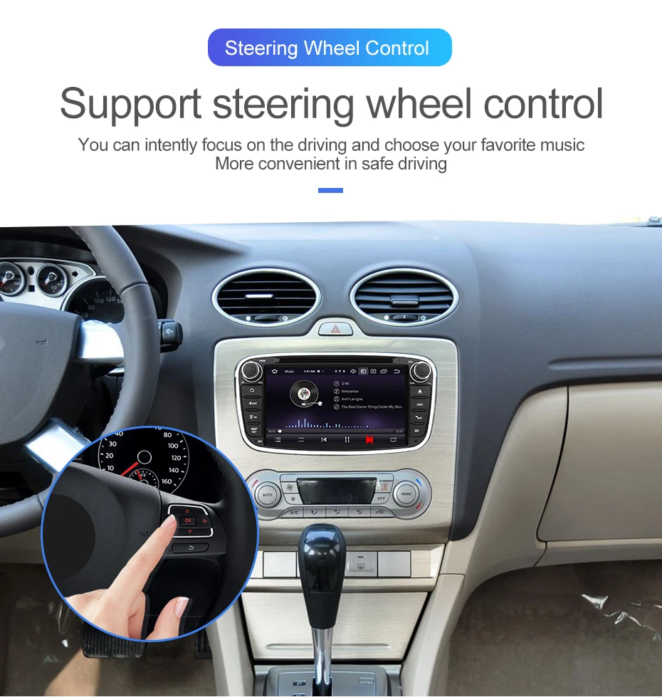 Isudar Восьмиядерный автомобильный мультимедийный плеер gps Android 9 2 Din для FORD/Focus/S-MAX/Mondeo/C-MAX/Galaxy камера заднего вида USB DVR DSP